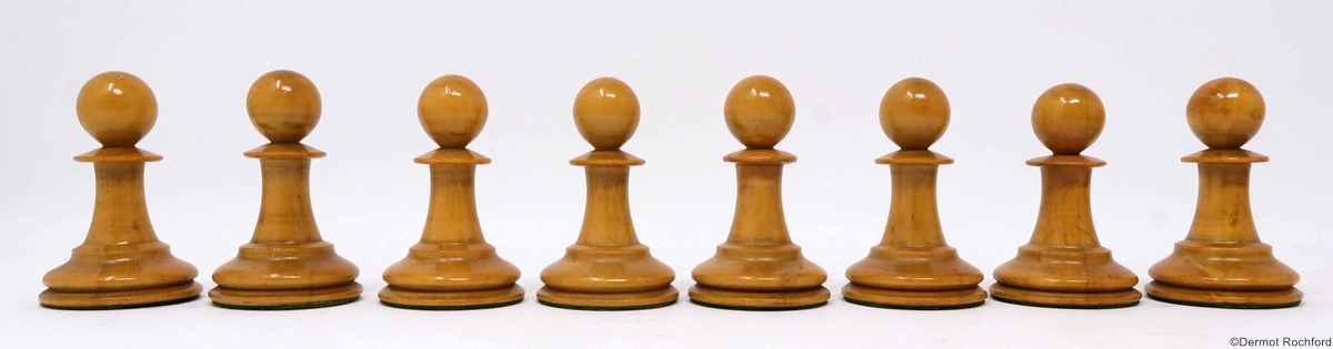 Antique Jaques Chess Set