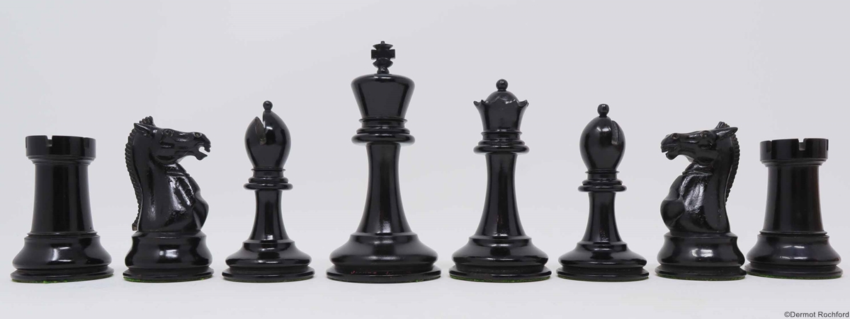 Antique Jaques Chess Set