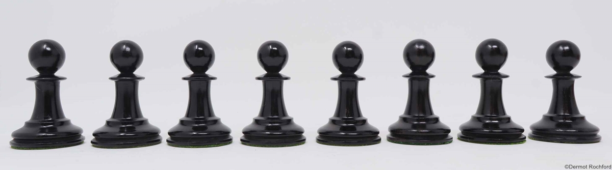 Antique Jaques Chess Set