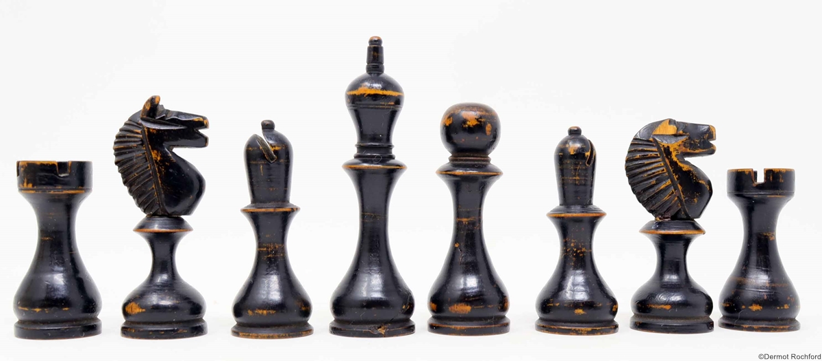 Antique Dublin Chess Set