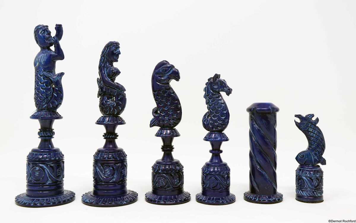 antique chess set