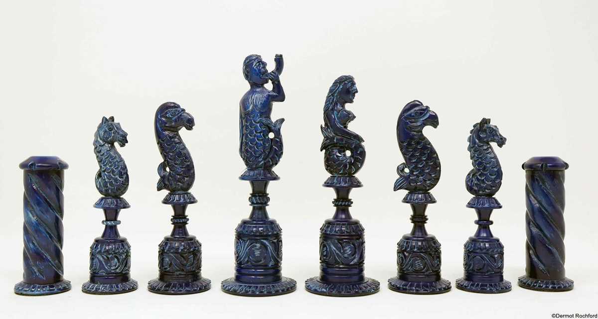 antique chess set