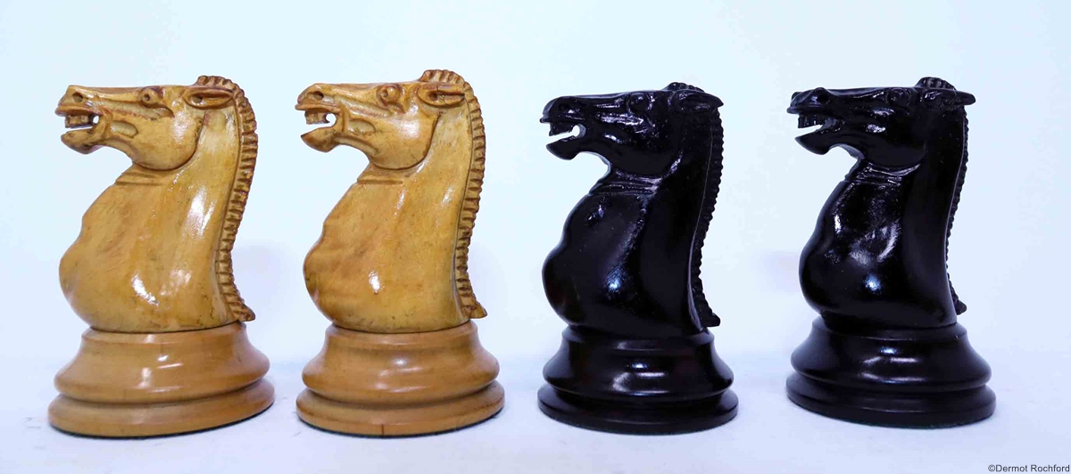 Antique Jaques Chess Set