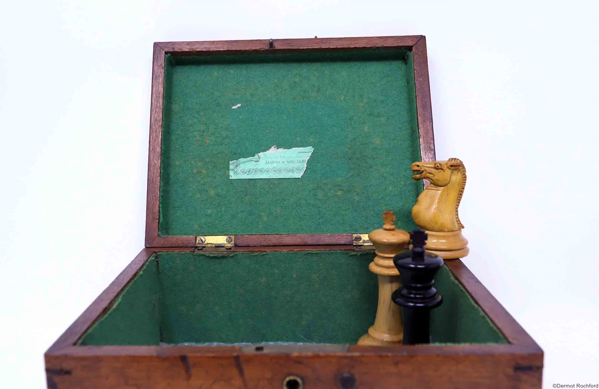 Antique Jaques Chess Set