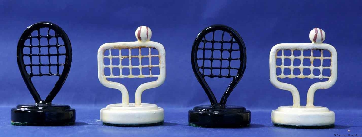 Vintage Tennis  Chess Set