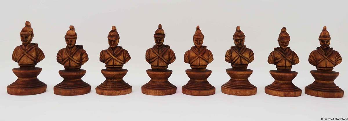 Tyrolean Bust Chess Set